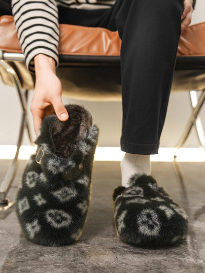 Faux Fur Clog