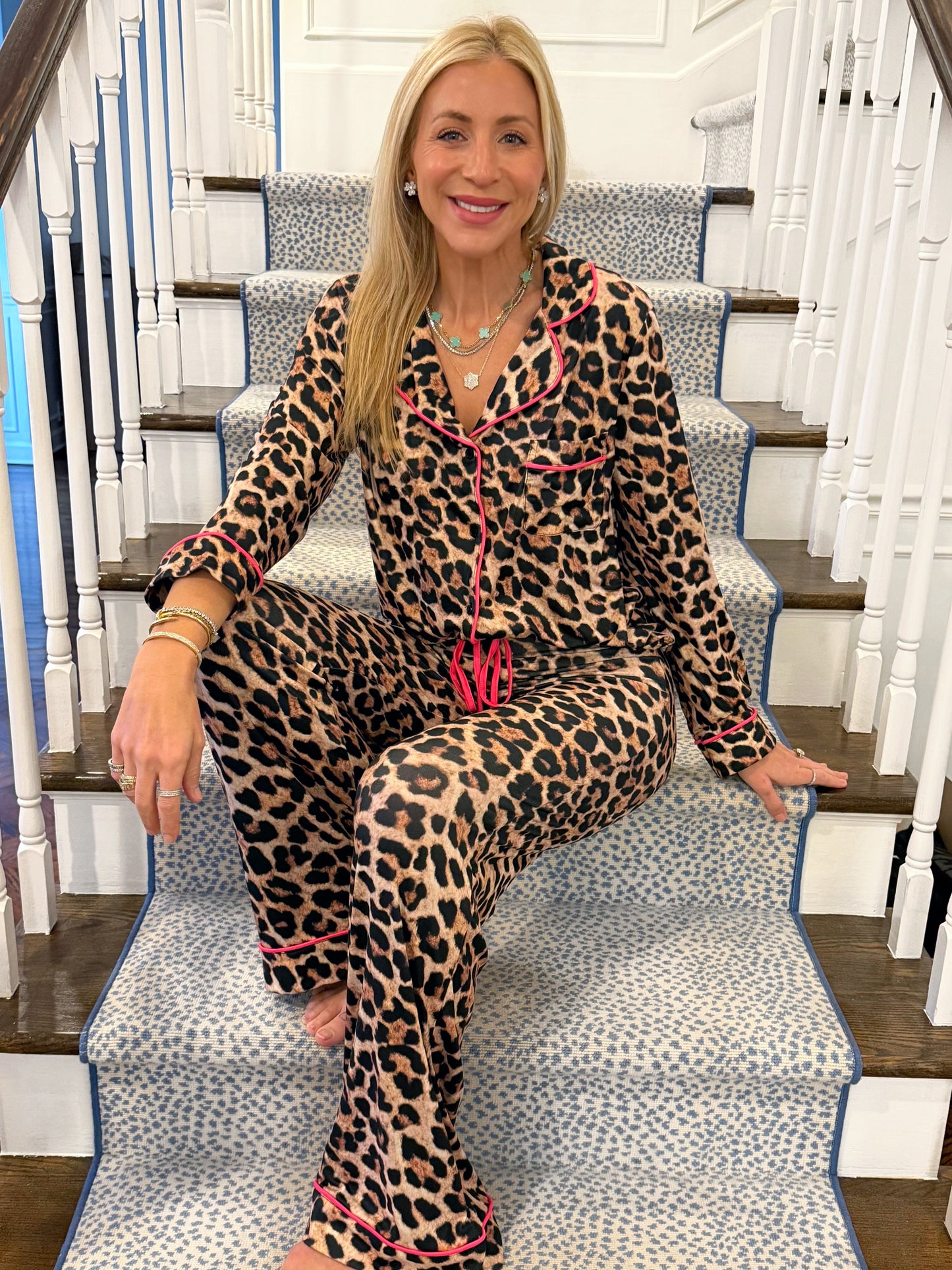 Luxury Leopard Pajama Set