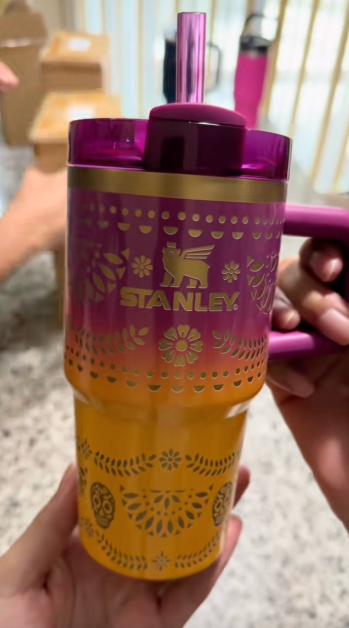 Dia de Los Muertos Tumbler
