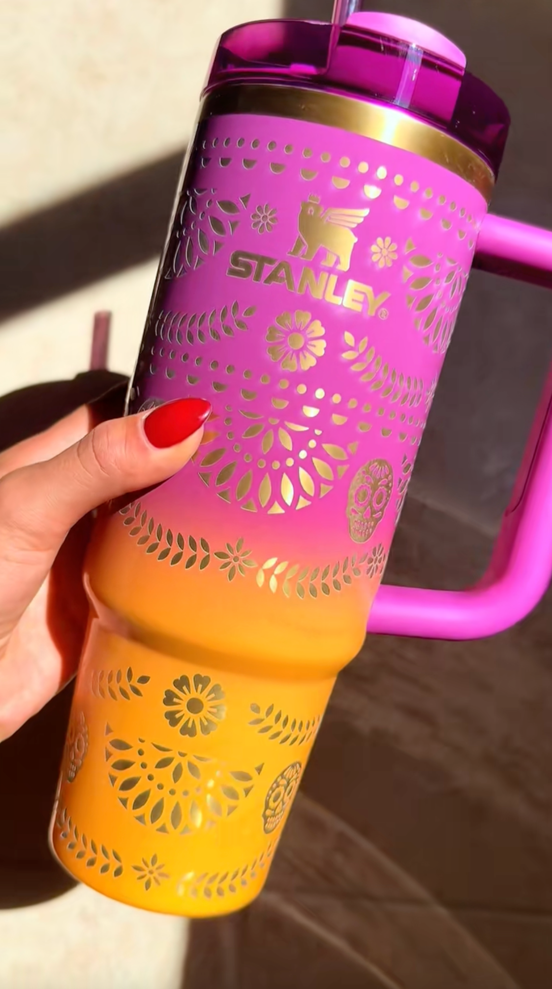 Dia de Los Muertos Tumbler