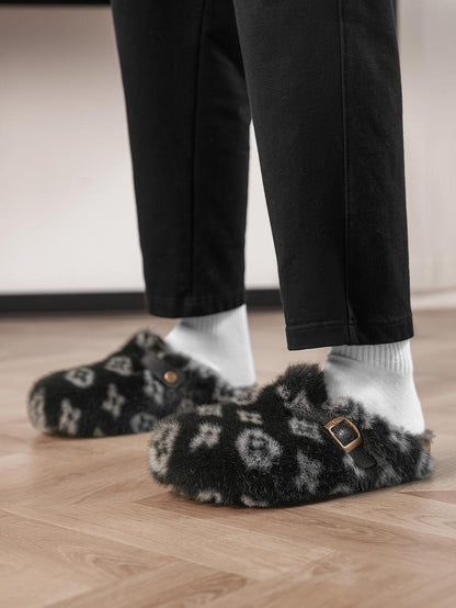 Faux Fur Clog